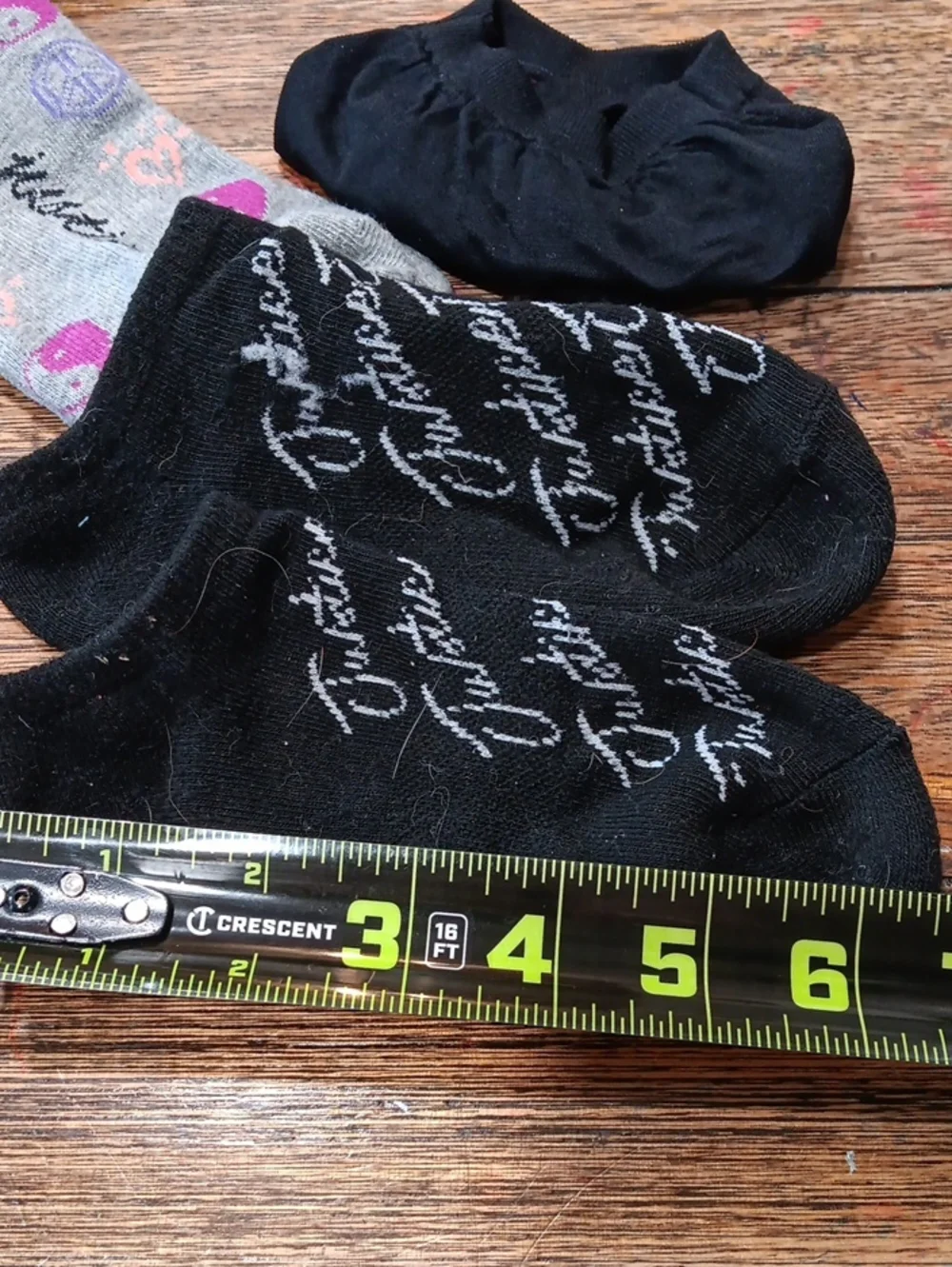 Assorted Women’s No-Show Socks - Grey, Black, Teal, Multicolor